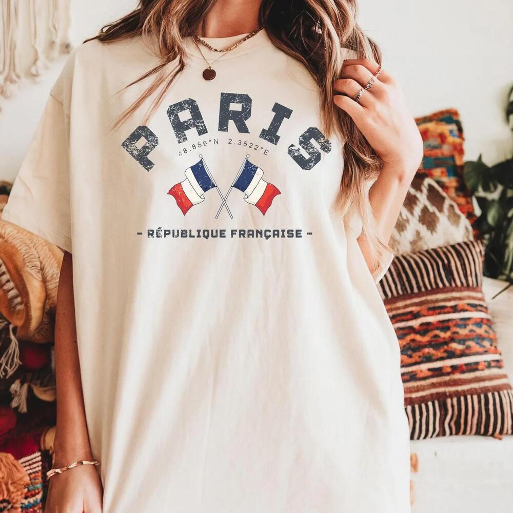 Paris S Tee, Paris Gift, Paris Vacation Outfit, Paris France Shirt
